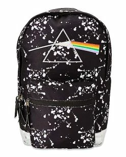 Budget ✨ Paint Splatter Pink Floyd 🎒 Backpack 👏