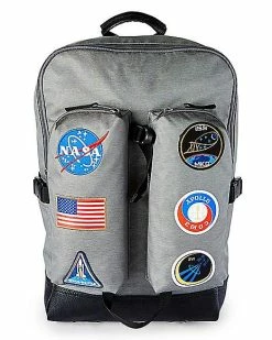 Discount ⌛ NASA Patches Built-Up 🎒 Backpack 🎁