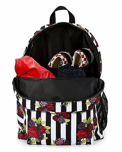 Top 10 β€οΈ Roses Striped π Backpack π - Image 6