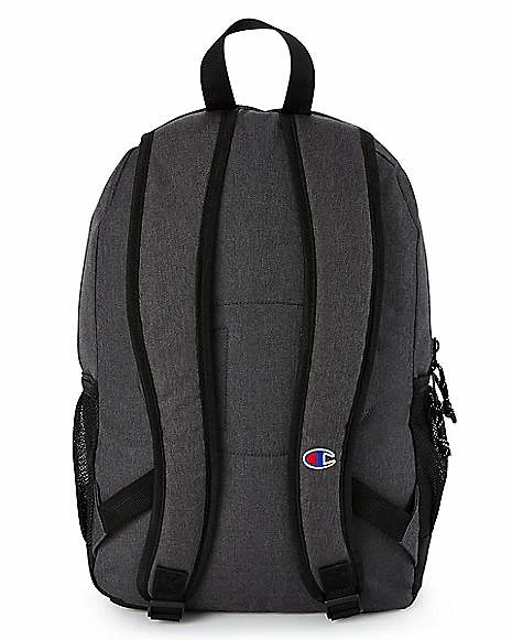 Cheapest π Black and Gray Vertical Logo π Backpack - Champion π - Image 4