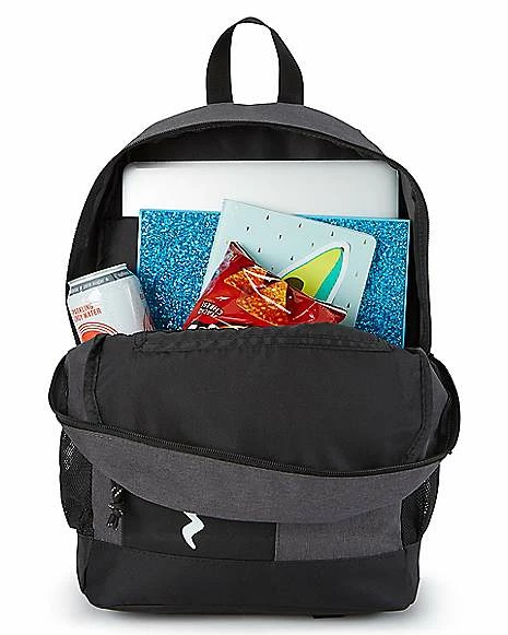 Cheapest π Black and Gray Vertical Logo π Backpack - Champion π - Image 6