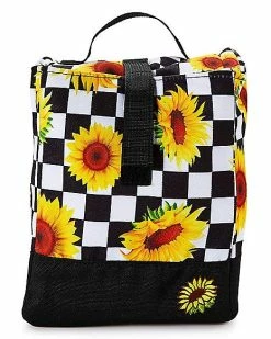 Best Sale β¨ Checkered Sunflower Lunch Box π§¨
