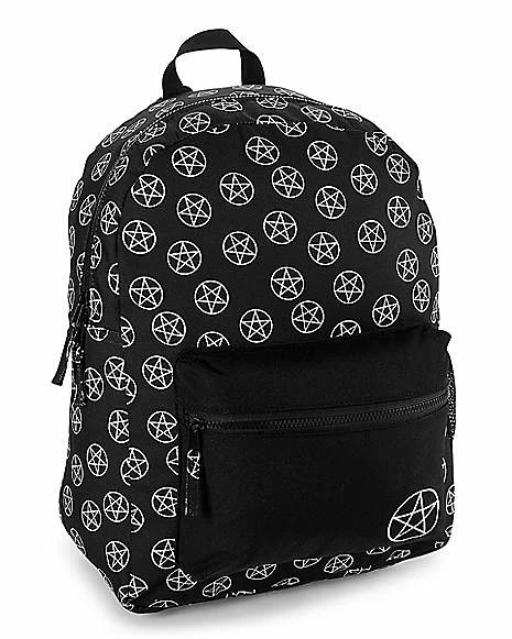 Discount ✨ Black Pentagram 🎒 Backpack 🔔 - Image 2
