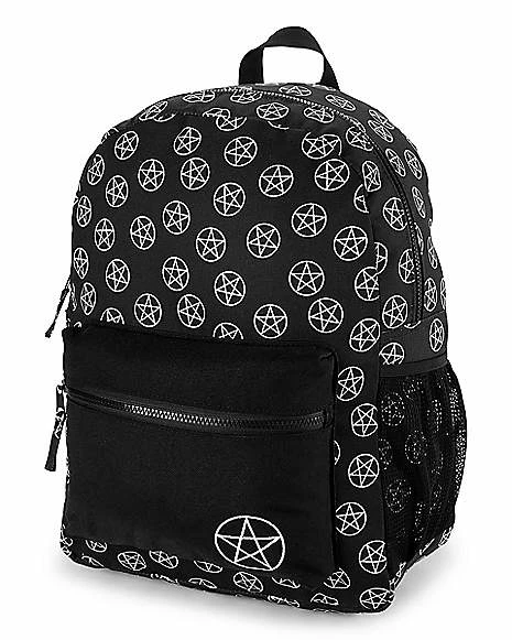 Discount ✨ Black Pentagram 🎒 Backpack 🔔 - Image 3