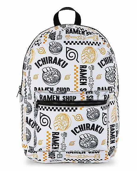 Coupon ✨ Ramen Ichiraku 🎒 Backpack - Naruto ⌛