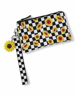 Best reviews of ๐ Checkered Sunflower Wristlet โจ