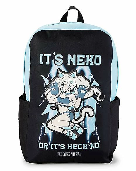 Buy โญ Neko or Heck No Hentai ๐ Backpack - iiii Clothing ๐