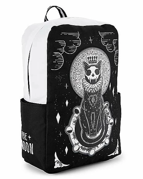 Hot Sale ๐ Cat Moon Tarot ๐ Backpack โญ - Image 2