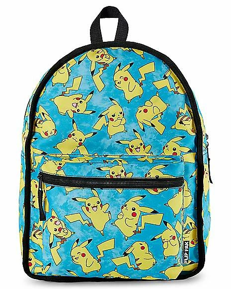 Budget โ Flip Pak Reversible Pikachu ๐ Backpack - Pokemon ๐งจ - Image 7