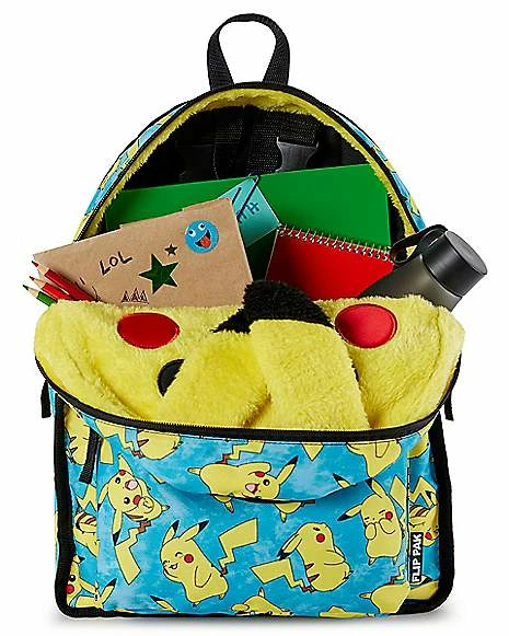Budget โ Flip Pak Reversible Pikachu ๐ Backpack - Pokemon ๐งจ - Image 11