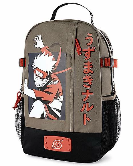 Budget 🎉 Leaf Village Badge Built-Up 🎒 Backpack - Naruto Shippuden 👏 - Image 3