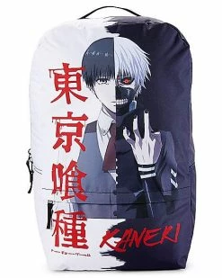 Outlet ✨ Split Kaneki Sublimated 🎒 Backpack ❤️