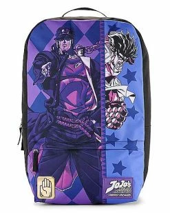 New 😉 Stardust Crusaders Sublimated 🎒 Backpack - Jojo's Bizarre Adventure ⭐
