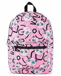 New ๐ Jigglypuff Print ๐ Backpack - Pokemon ๐