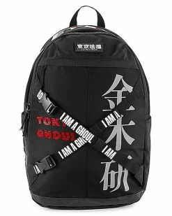 Best Sale 👏 I Am a Ghoul Built-Up 🎒 Backpack - Tokyo Ghoul 😀