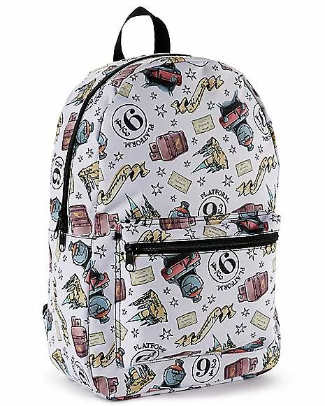 Budget 🔥 Harry Potter Icons Print 🎒 Backpack ✨ - Image 2