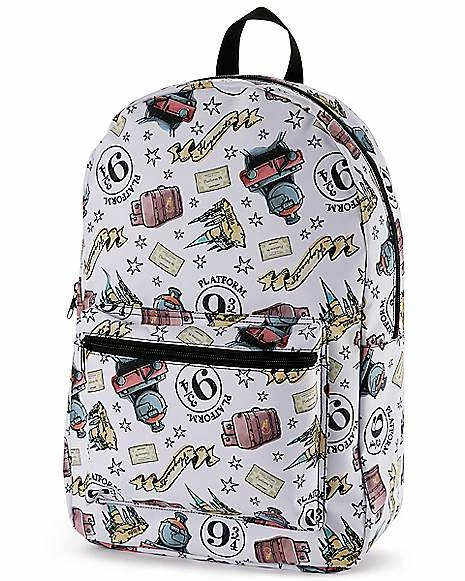 Budget 🔥 Harry Potter Icons Print 🎒 Backpack ✨ - Image 3
