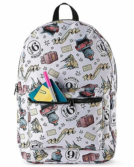 Budget 🔥 Harry Potter Icons Print 🎒 Backpack ✨ - Image 5
