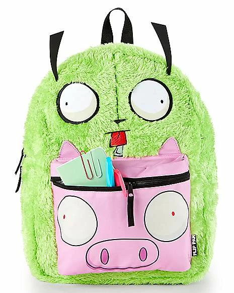 Promo βοΈ Gir Pig Reversible π Backpack - Invader Zim π 6 Promo βοΈ Gir Pig Reversible π Backpack - Invader Zim π - Image 5
