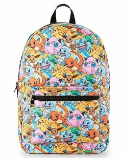 Hot Sale ✨ Group Pokemon 🎒 Backpack ❤️