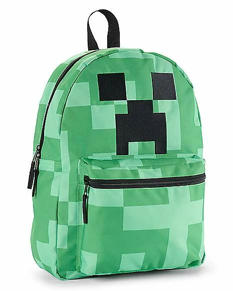 Brand new 😀 Creeper Reversible 🎒 Backpack - Minecraft ❤️ - Image 3