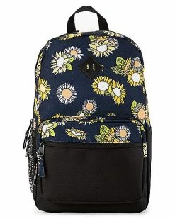 Cheapest 🔥 Yellow Daisy 🎒 Backpack 🎉