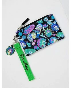 Hot Sale ⌛ Rick and Morty Print Wristlet 😀