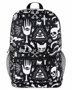 New ๐ฏ Mystical Icons Print ๐ Backpack ๐