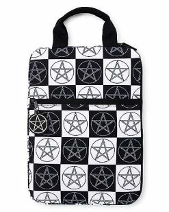 Top 10 🎁 Pentagram Checkered Laptop Sleeve 👏
