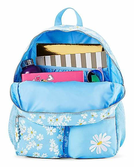 New โ๏ธ Daisy All Over Print ๐ Backpack โญ - Image 6