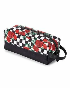 Cheap ๐ Rose Checkered Pencil Case ๐
