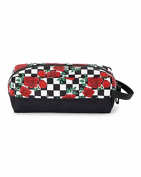 Cheap 😍 Rose Checkered Pencil Case 🌟 - Image 2