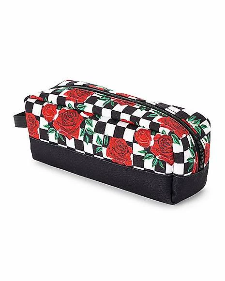 Cheap 😍 Rose Checkered Pencil Case 🌟 - Image 3