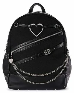 Flash Sale ๐ฅฐ Black Heart Hardware ๐ Backpack โ