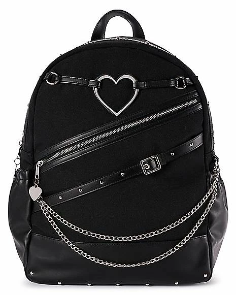 Flash Sale 🥰 Black Heart Hardware 🎒 Backpack ⌛