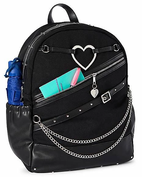 Flash Sale 🥰 Black Heart Hardware 🎒 Backpack ⌛ - Image 6