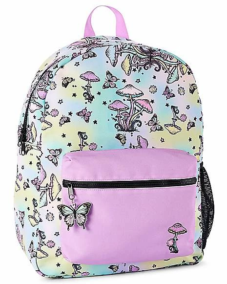 Cheapest 🎁 Tie Dye Mushroom Butterfly 🎒 Backpack 😀 - Image 2