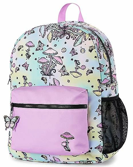 Cheapest 🎁 Tie Dye Mushroom Butterfly 🎒 Backpack 😀 - Image 3