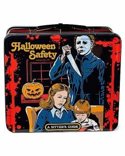 Flash Sale 🧨 Michael Myers 💀 Halloween Safety Lunch Box - Steven Rhodes 🌟