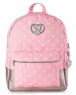 Brand new 🧨 Playboy Bunny All Over Print 🎒 Backpack Pink 💯