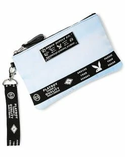 Best Pirce 🎁 Taped Playboy Wristlet Blue 🤩