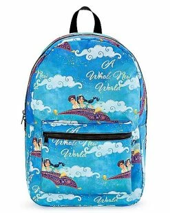 Promo 🛒 A Whole New World 🎒 Backpack - Aladdin ⭐