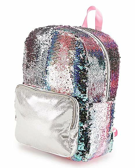 Budget 🛒 Pastel Magic Sequin 🎒 Backpack 😉 - Image 2