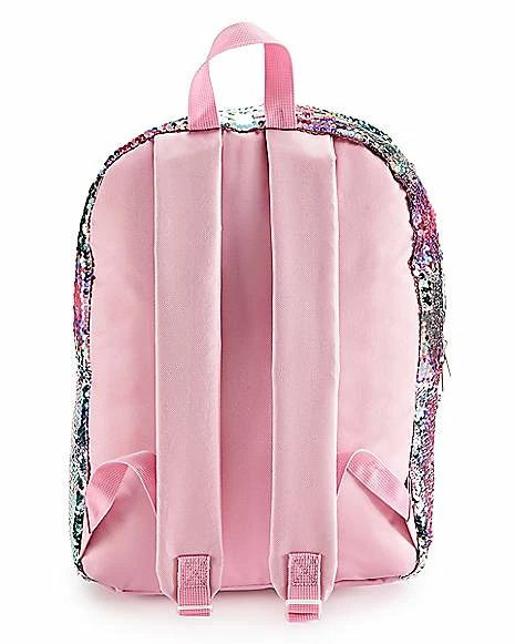 Budget 🛒 Pastel Magic Sequin 🎒 Backpack 😉 - Image 4