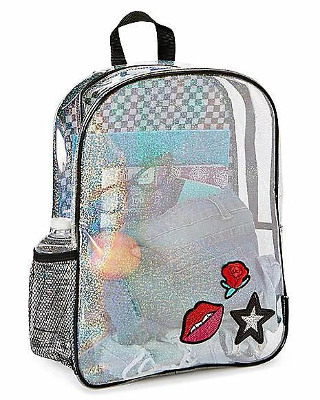 Flash Sale ๐ Checkered Glitter Clear ๐ Backpack ๐ - Image 6