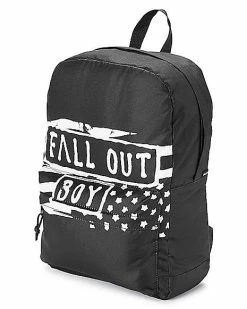 Brand new 👍 Fall Out Boy 🎒 Backpack 👏 -Nickelodeon Shop 07574494 c