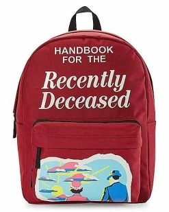 Brand new ๐ Handbook for the Recently Deceased ๐ Backpack - Beetlejuice โ๏ธ