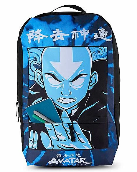 Cheap โญ Blue Aang ๐ Backpack - Avatar the Last Airbender ๐ - Image 5